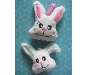 ITH Stickdatei - Bunny Anhänger & Appli